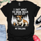 Beer & Bulldog - V2 - Elegant Cute Caligraphy T-Shirt