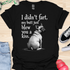 I didn’t fart, my butt just blew a kiss - V9 - Elegant Over The Shoulder T-Shirt