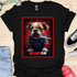 Bulldogs Play - Halloween - V3 - Baby Bulldog, Bloody Knife T-Shirt