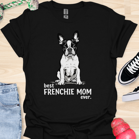 Best frenchie mom ever - V10 - Bold T-Shirt