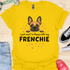I just want to hang with my frenchie - V3 - Frenchie Peekaboo T-Shirt
