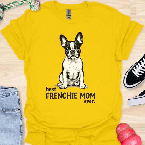 Best frenchie mom ever - V10 - Bold T-Shirt