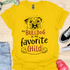 My bulldog is my favorite child - V2 - Hand Drawn T-Shirt