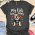My kids have paws - V5 - Mommy Shirt T-Shirt