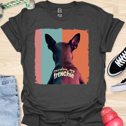 Pardon my frenchie - V7 - Duo Color T-Shirt