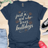 Just a girl who loves bulldogs - V7 - Paw Prints T-Shirt