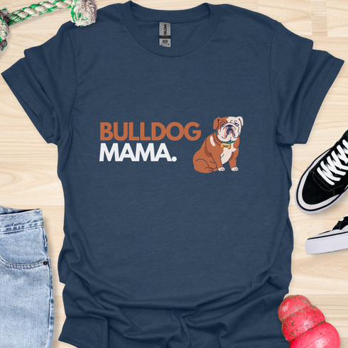 Bulldog Mama - V2 - Bold Graphic T-Shirt