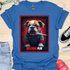Bulldogs Play - Halloween - V3 - Baby Bulldog, Bloody Knife T-Shirt