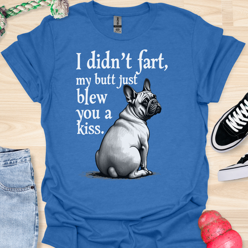 I didn’t fart, my butt just blew a kiss - V9 - Elegant Over The Shoulder T-Shirt