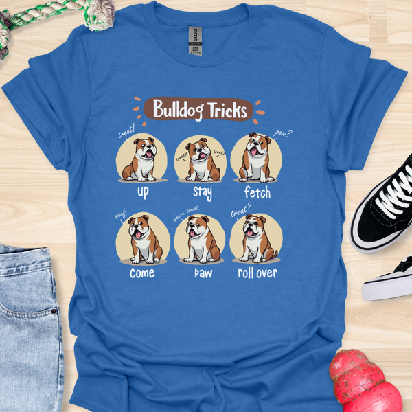 Bulldog tricks - V2 - Happy Smiley T-Shirt