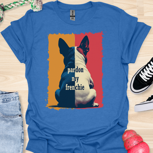 Pardon my frenchie - V8 - Duo Color Two T-Shirt