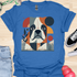 Life is better with a bulldog - V2 - Artistic T-Shirt