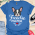 Frenchie Mama - V5 - Cute Graphic T-Shirt