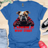 A Howling at Woof Street - Halloween - V2 - Bulldog on a Prowl T-Shirt