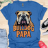Bulldog Papa - V8 - Gothic Graphic T-Shirt