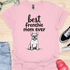 Best frenchie mom ever - V1 - The Greeting Card T-Shirt