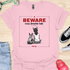 Beware crazy frenchie lady - V2 - Sit Cute Halloween T-Shirt
