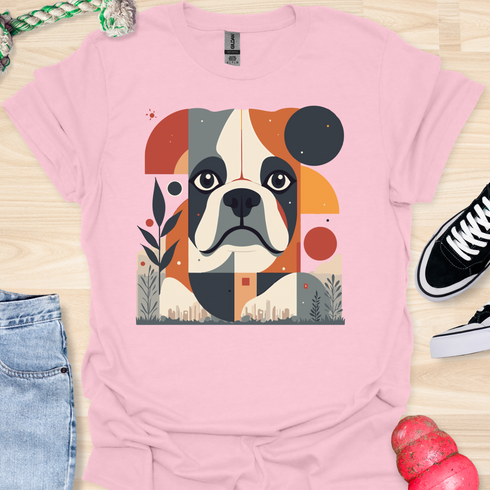 Life is better with a bulldog - V2 - Artistic T-Shirt
