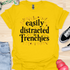 Easily distracted by frenchies - V8 - Shooting Stars T-Shirt