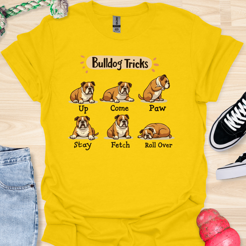 Bulldog tricks - V3 - Happy Chubby T-Shirt