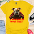 A Howling at Woof Street - Halloween - V2 - Bulldog on a Prowl T-Shirt