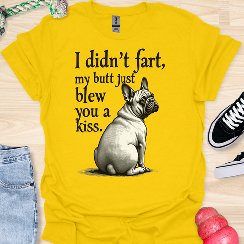 I didn’t fart, my butt just blew a kiss - V9 - Elegant Over The Shoulder T-Shirt