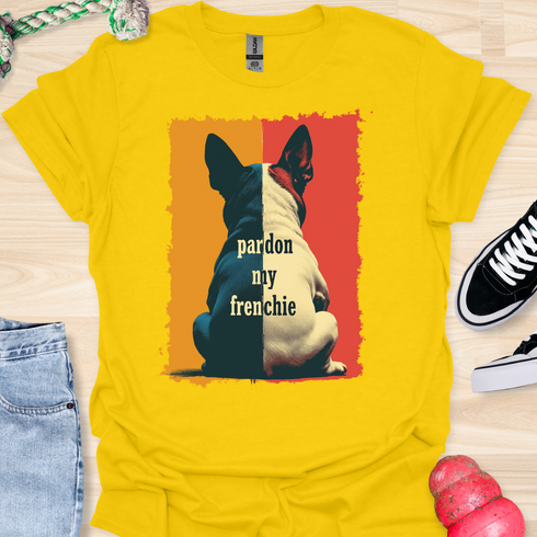 Pardon my frenchie - V8 - Duo Color Two T-Shirt