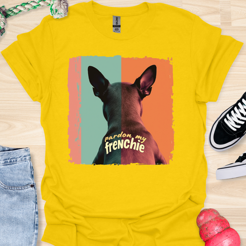 Pardon my frenchie - V7 - Duo Color T-Shirt