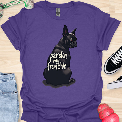 Pardon my frenchie - V6 - Stylish Back Over Should T-Shirt