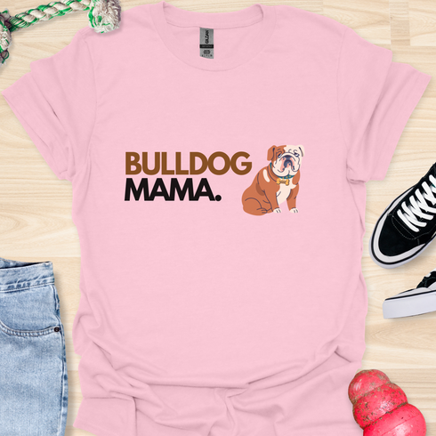 Bulldog Mama - V2 - Bold Graphic T-Shirt