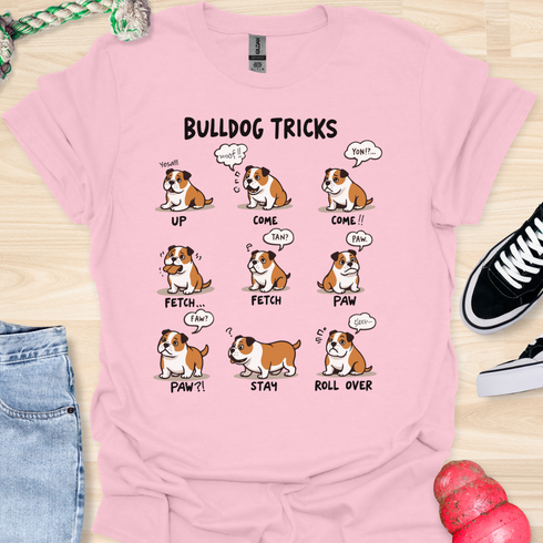 Bulldog tricks - V6 - Silly T-Shirt