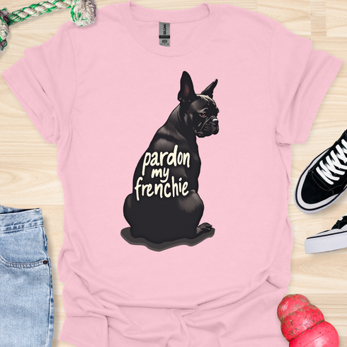 Pardon my frenchie - V6 - Stylish Back Over Should T-Shirt