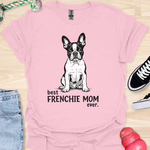 Best frenchie mom ever - V10 - Bold T-Shirt