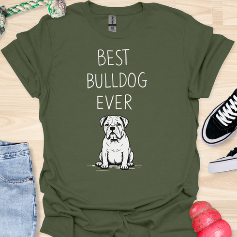 Best bulldog ever - V1 - The Sad Baby T-Shirt