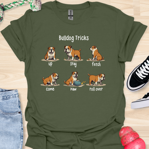 Bulldog tricks - V1 - Grumpy T-Shirt