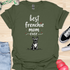 Best frenchie mom ever - V6 - Elegant Black T-Shirt