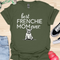 Best frenchie mom ever - V9 - Whimsical T-Shirt