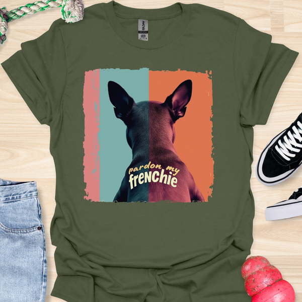 Pardon my frenchie - V7 - Duo Color T-Shirt
