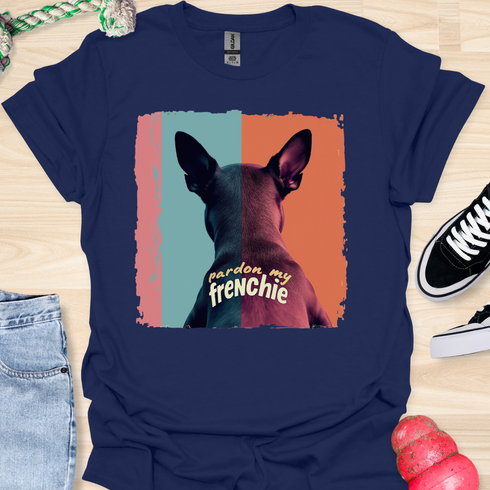 Pardon my frenchie - V7 - Duo Color T-Shirt