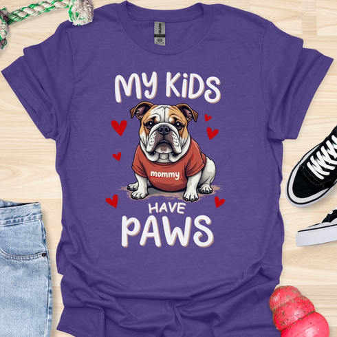 My kids have paws - V3 - Cute Shirt T-Shirt