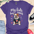 My kids have paws - V5 - Mommy Shirt T-Shirt