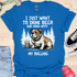 Beer & Bulldog - V2 - Elegant Cute Caligraphy T-Shirt