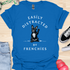 Easily distracted by frenchies - V17 - The Wave T-Shirt