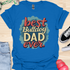 The best bulldog dad ever - V4 - The Bubbles T-Shirt