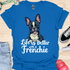 Life is better with a frenchie - V6 - Elegant Graphic T-Shirt