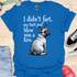 I didn’t fart, my butt just blew a kiss - V9 - Elegant Over The Shoulder T-Shirt