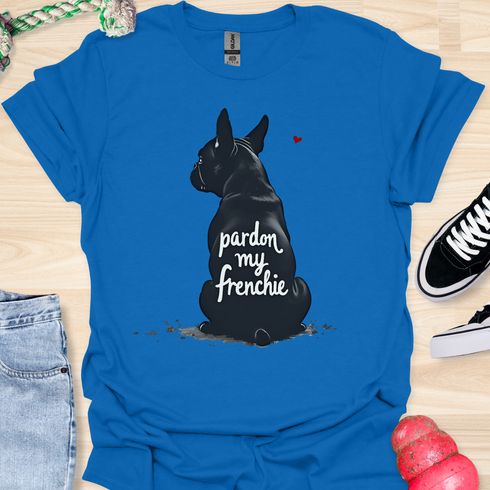 Pardon my frenchie - V4 - Stylish Back T-Shirt