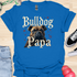 Bulldog Papa - V5 - Gothic Graphic T-Shirt