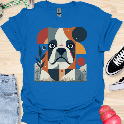 Life is better with a bulldog - V2 - Artistic T-Shirt