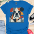 Life is better with a bulldog - V2 - Artistic T-Shirt